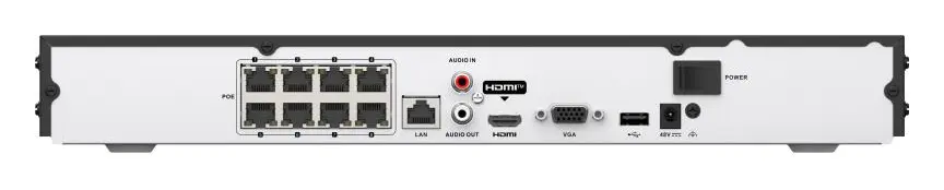 Hikvision DS-7608NI-K2/8P/4K 8 Kanal 8 PoE 4K NVR Kayıt Cihazı — görsel 5