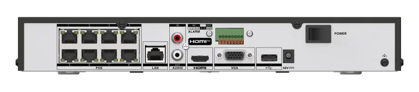 Hikvision DS-7608NXI-K1/8P(E) 8 Kanal 4K AcuSense NVR Kayıt Cihazı — görsel 5