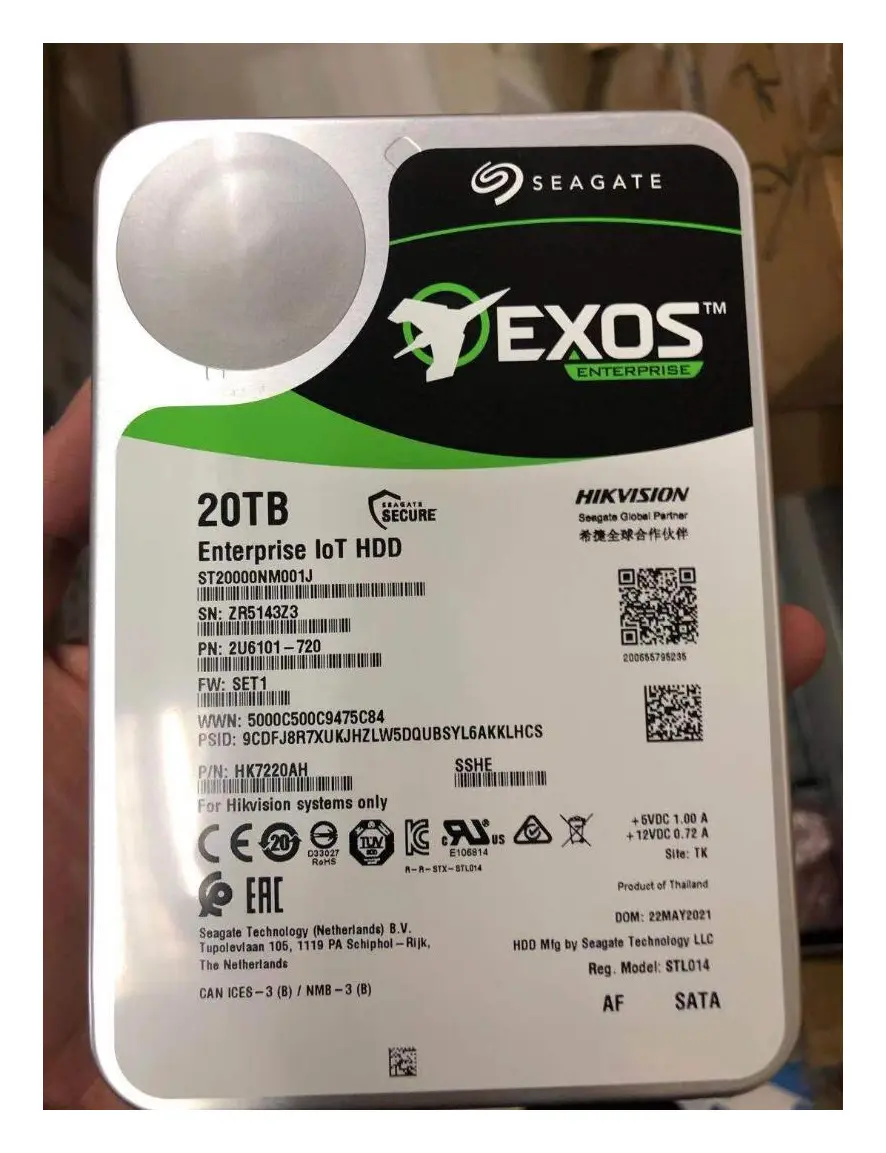 Hikvision DS-AIOT HDD HK7220AH/20T*1 Depolama Sunucusu