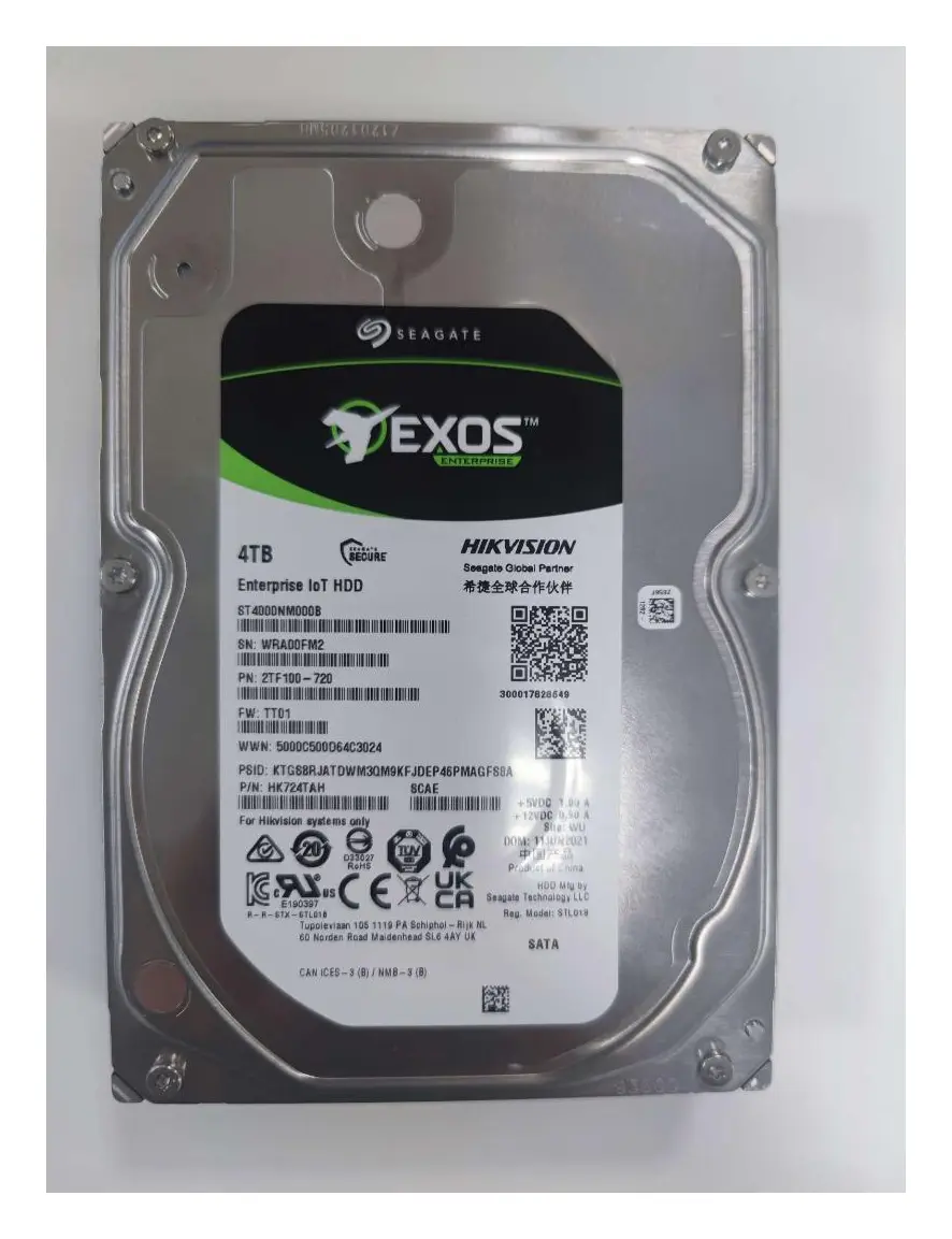 Hikvision DS-AIOT HDD HK724TAH/4T*1 Depolama Sunucusu