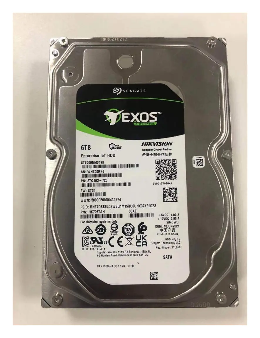 Hikvision DS-AIOT HDD HK726TAH/6T*1 Depolama Sunucusu