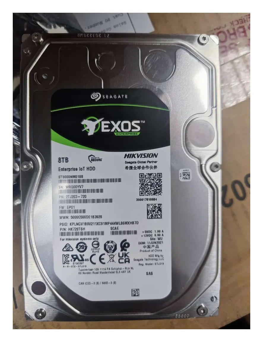 Hikvision DS-AIOT HDD HK728TSH/8T*1 Depolama Sunucusu