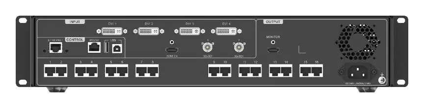 Hikvision DS-D42V16-N LED Ekran Kontrolcüsü — görsel 2