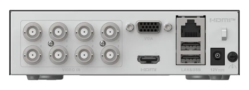 Hikvision DS-E08HGHI-XB 8 Kanal DVR Kayıt Cihazı — görsel 5