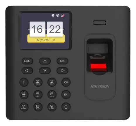 Hikvision DS-K1A802AF 2.4 inç Parmak İzi Terminali