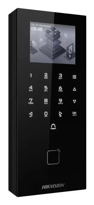 Hikvision DS-K1T807MX-E1 2.4 inç Geçiş Kontrol Terminali — görsel 2