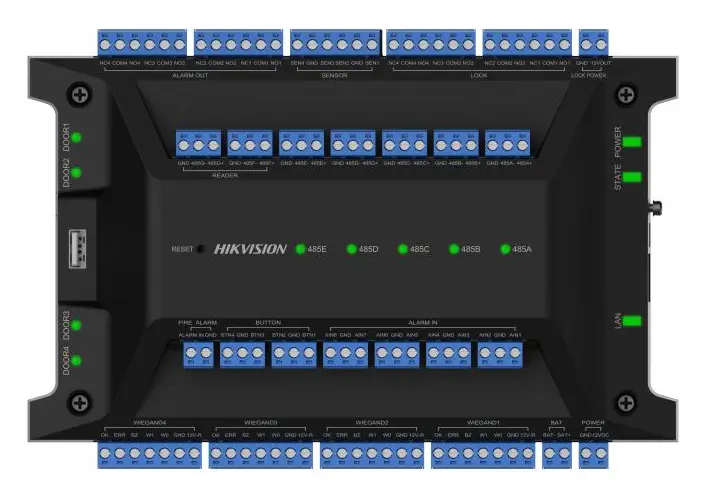 Hikvision DS-K2704X(P) Geçiş Kontrol Paneli