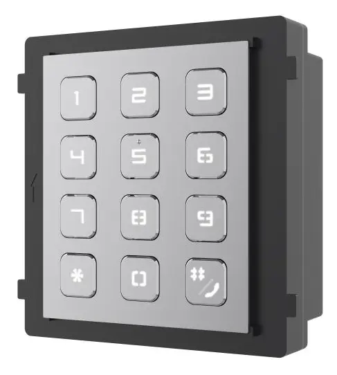 Hikvision DS-KD-KP Şifre Paneli Keypad Modülü — görsel 3