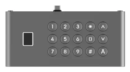 Hikvision DS-KDM9633-FKP Diyafon Modülü