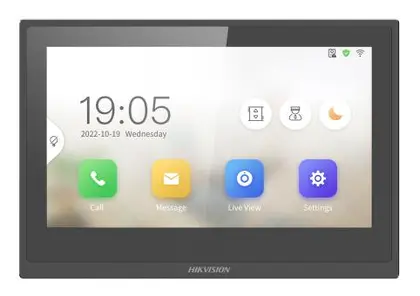 Hikvision DS-KH6351-WTE1 7 inç Diyafon İç Ünite