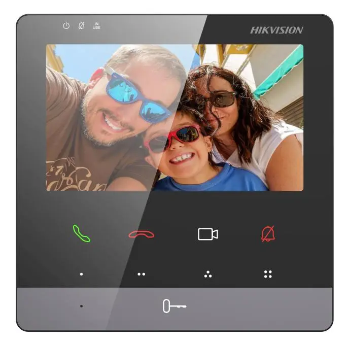 Hikvision DS-KH7100EY-E2 4.3 inç 2 Telli Diyafon İç Ünite