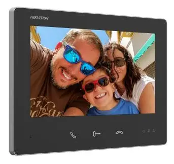 Hikvision DS-KH7300EY-TE2 7 inç 2 Telli Diyafon İç Ünite — görsel 3