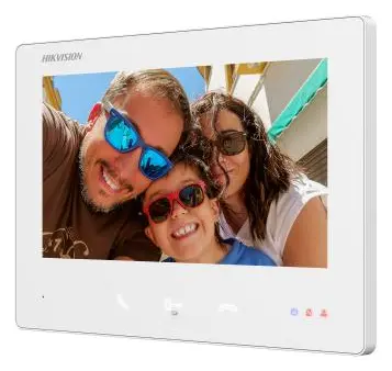 Hikvision DS-KH7300EY-TE2/WHITE 7 inç 2 Telli Diyafon İç Ünite — görsel 2