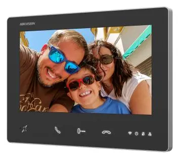 Hikvision DS-KH7300EY-WTIE2 7 inç 2 Telli Diyafon İç Ünite — görsel 2