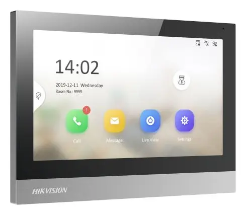 Hikvision DS-KH8380-WTE1 7 inç Diyafon İç Ünite — görsel 2