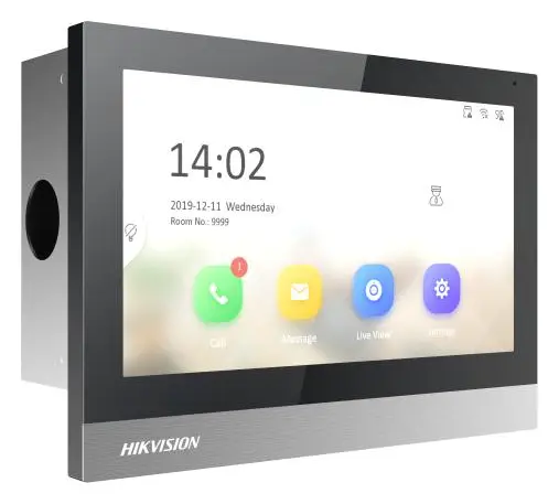 Hikvision DS-KH8380-WTE1/FLUSH 7 inç Diyafon İç Ünite — görsel 2