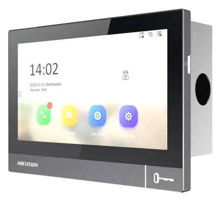 Hikvision DS-KH8380-WTE1/FLUSH 7 inç Diyafon İç Ünite — görsel 3