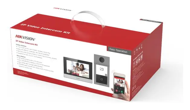 Hikvision DS-KIS604-P(D) Diyafon Seti — görsel 2