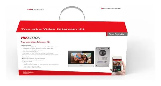 Hikvision DS-KIS703Y-P Diyafon Seti
