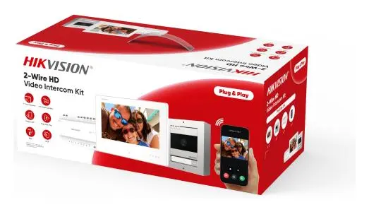 Hikvision DS-KIS704EY Diyafon Seti — görsel 3