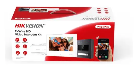 Hikvision DS-KIS704EY/ALUMINUM Diyafon Seti — görsel 2