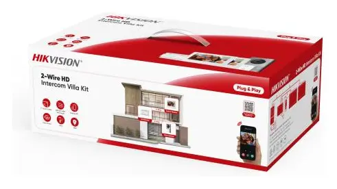Hikvision DS-KIS705EY-2MONITORS Diyafon Seti — görsel 2
