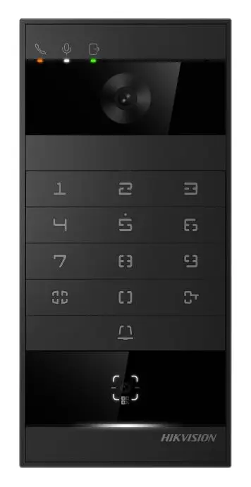 Hikvision DS-KV8114-KWQE1 Diyafon Kapı Ünitesi