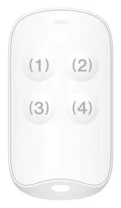 Hikvision DS-PC2002-WBCKV Kablosuz Alarm Uzaktan Kumanda