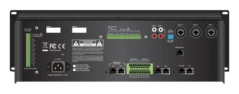 Hikvision DS-QAE0A360G1-V6/ENEX Amplifikatör — görsel 2