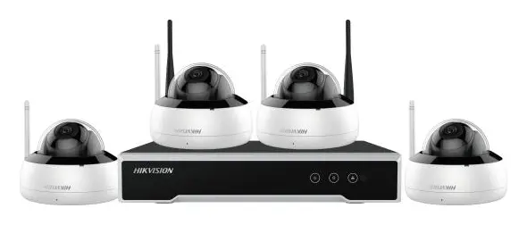 Hikvision NK42W1H-1T(WD)(B) Kablosuz Kamera Seti