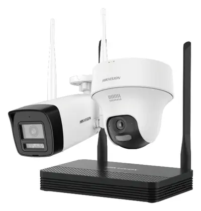 Hikvision NKS424W02H Kablosuz Kamera Seti