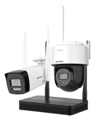 Hikvision NKS424W03H Kablosuz Kamera Seti