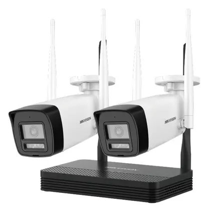 Hikvision NKS424W0H Kablosuz Kamera Seti