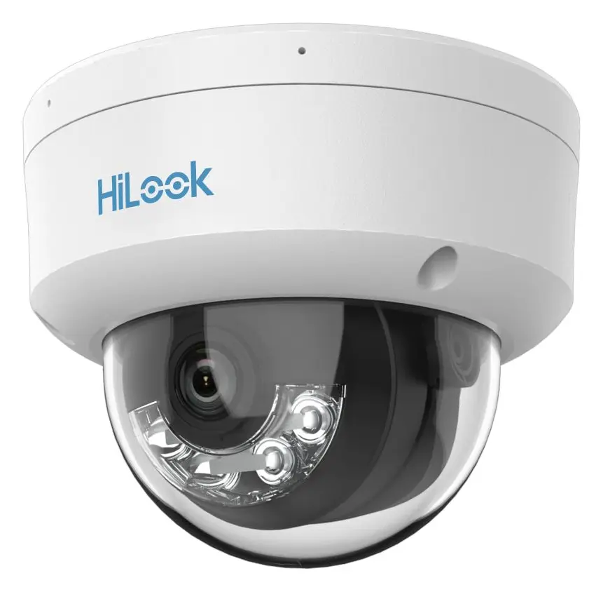 HiLook IPC-D129HA-LU 2 MP ColorVu Smart Hybrid Light IP Dome Kamera