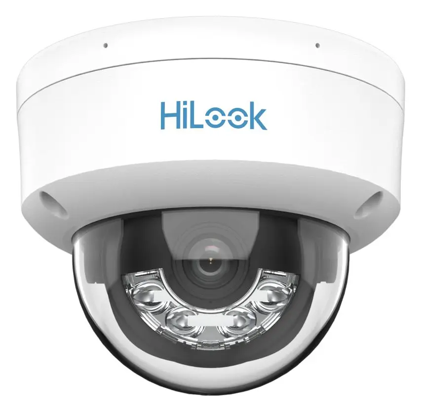 HiLook IPC-D129HA-LU 2 MP ColorVu Smart Hybrid Light IP Dome Kamera — görsel 2