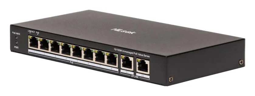 HiLook NS-0310P-80(B) 8 Port PoE Switch — görsel 5