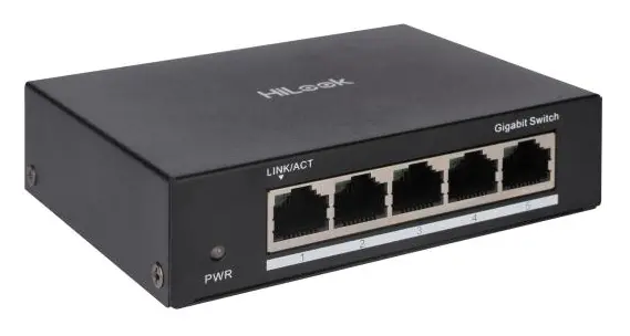HiLook NS-0505 5 Port Gigabit Yönetilemez Switch — görsel 2