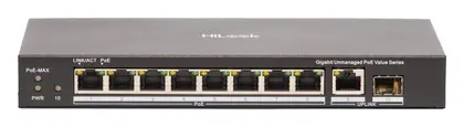 HiLook NS-0510P-80(B) 8 Port Gigabit PoE Switch