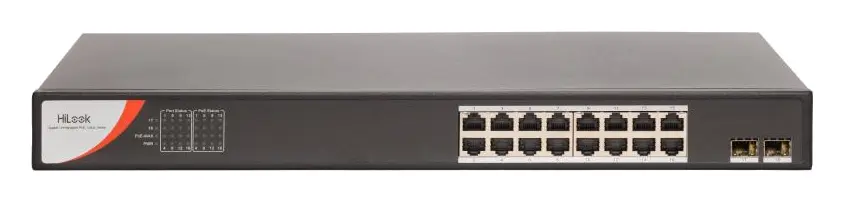 HiLook NS-0518P-125(B) 16 Port Gigabit PoE Switch
