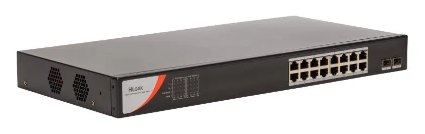 HiLook NS-0518P-125(B) 16 Port Gigabit PoE Switch — görsel 3