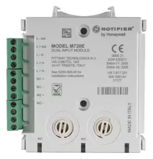 Honeywell Notifier M720E Adresli Giriş/Çıkış Modülü