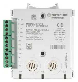 Honeywell Notifier M721E Adresli Giriş/Çıkış Modülü