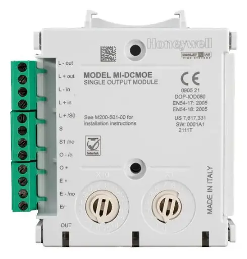 Honeywell Morley-IAS MI-DCMOE Adresli Giriş/Çıkış Modülü