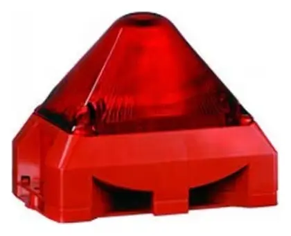 Honeywell Notifier PY X-M-05-RED Konvansiyonel EN 54-23 Kırmızı Yangın Sireni / Flaşör
