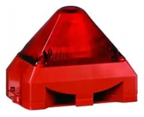 Honeywell Notifier PY X-M-10 Konvansiyonel EN 54-23 Kırmızı Yangın Sireni / Flaşör