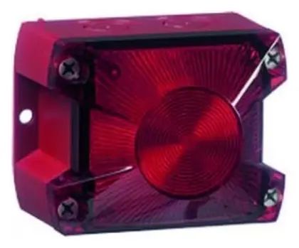 Honeywell Notifier PY X-S-05 Konvansiyonel EN 54-23 Kırmızı Yangın Sireni / Flaşör