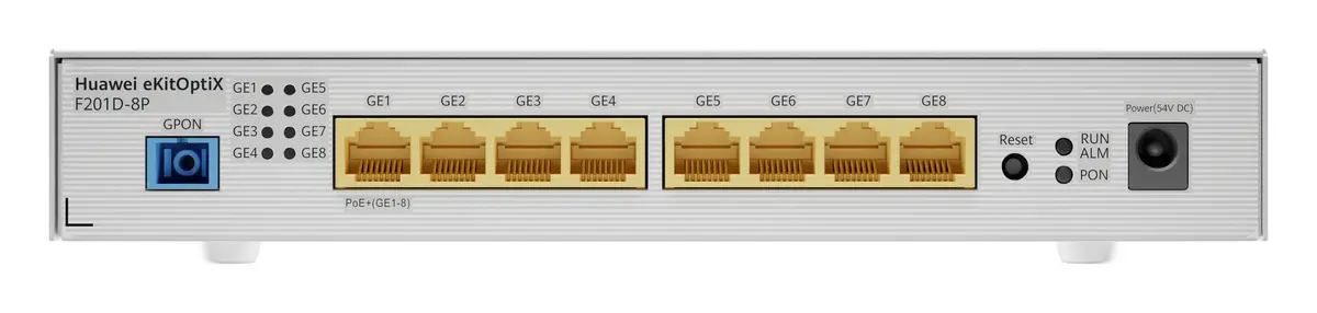 Huawei F201D-8P GPON ONT