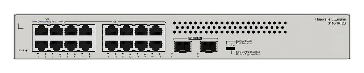 Huawei S110-16T2S 16 Port Gigabit 2xSFP Yönetilebilir Switch