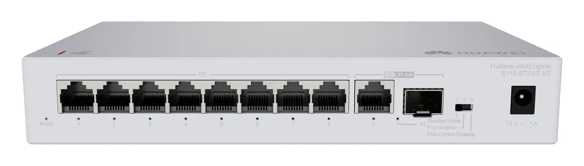 Huawei S110-8T2ST-V2 9 Port Gigabit 1xSFP Yönetilebilir Switch — görsel 4