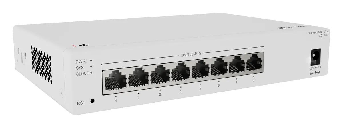 Huawei S210-8T 8 Port Gigabit Yönetilebilir Switch — görsel 2